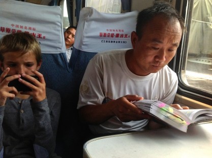 China en tren